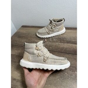 Hey Dude Reyes Heathered Women's Size 6 Comfort Casual Boots Shoes
